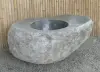  Product image 2 of the product “Stone fire pit, made from Riverstone. Size about 120 x 80 x 40cm Height and the hole size is 51cm diameter and 28cm height ”